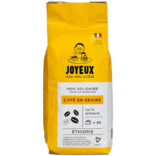 Joyeux Café en Grain Ethiopie 500g