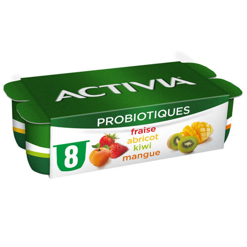 Activia Yaourt Aux Fruits Bifidus 8X125G