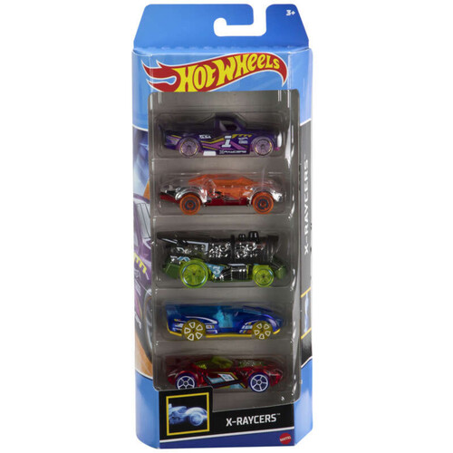 Mattel Coffret 5 Voitures Hot Wheels