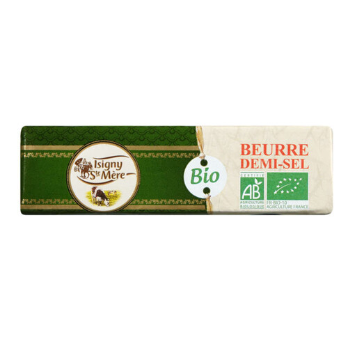 Isigny Ste Mere Isigny ste mere beurre bio plq sale 200g