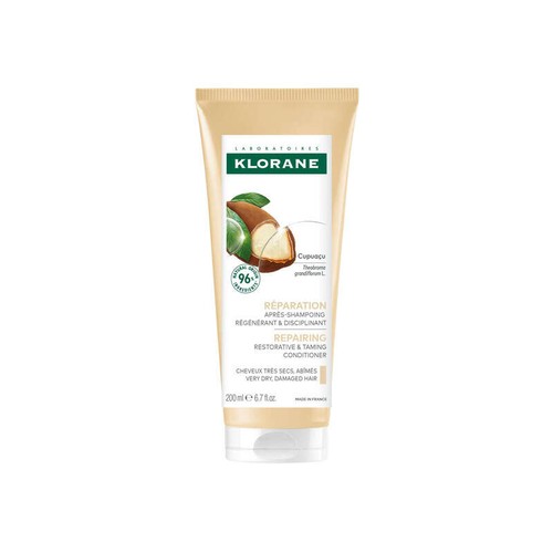 Klorane Après-Shampoing Régénérant & Disciplinant au Cupuaçu 200ml