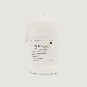 Bout'chou Drap Housse Blanc Coton Bio 60x120cm