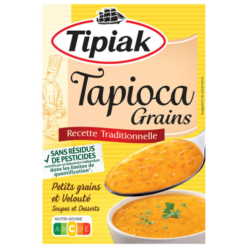 Tipiak Topioca Grains Recette Traditionnelle 300 G