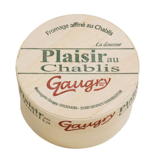 Gaugry Fromage Plaisir Au Chablis Bio 200G
