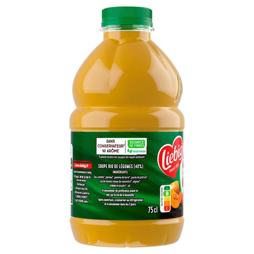 Liebig Bio Velouté 6 légumes 75cl