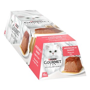 Purina Gourmet Pâtée au saumon pour Chat 228g