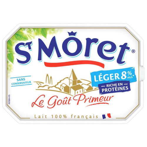 St Môret Le Goût Primeur Léger 8% de Mg Barquette 150g