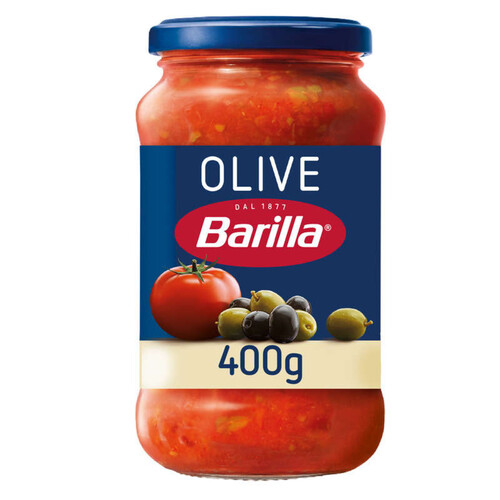 Barilla Sauce Tomates Olives 400g