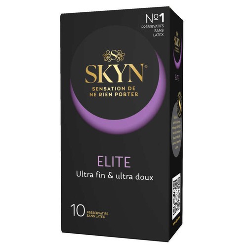 Manix Préservatifs Elite Ultra Fin & Ultra Doux - Skyn x10