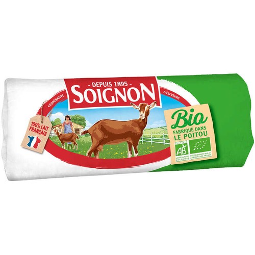 Soignon Fromage De Chèvre Bio 180g