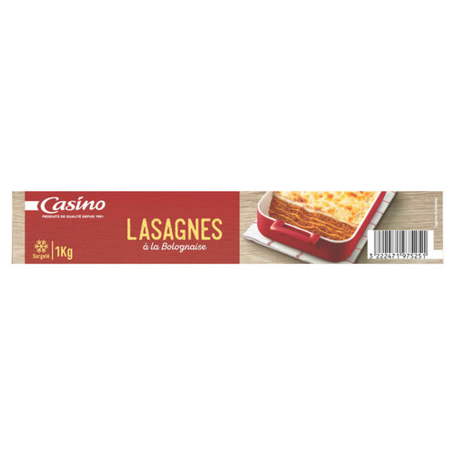 Casino Lasagne bolognaise - 1kg