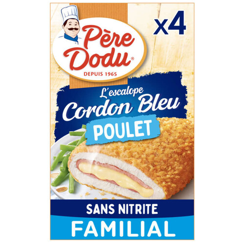 Père Dodu Cordon Bleu Poulet X4 400 g