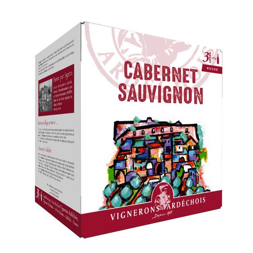 Vignerons Ardéchois Igp Ardèche, Rouge 3L