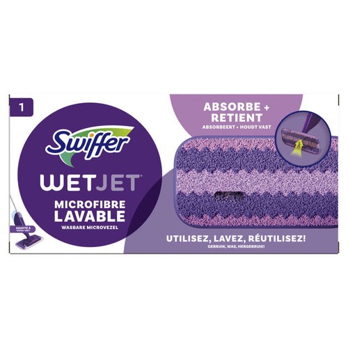 Swiffer WetJet Lingettes Lavables en Microfibre x1