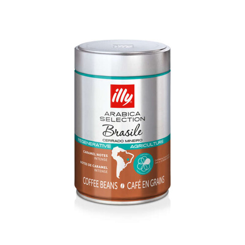 ILLY Café en grains Arabica sélection Brésil Cerrado Mineiro 250g