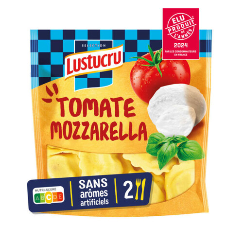 Lustucru girasoli tomate basilic mozzarella 250g