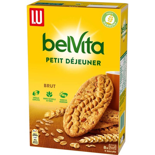 Lu Belvita Petit Déjeuner Biscuits Brut 400g