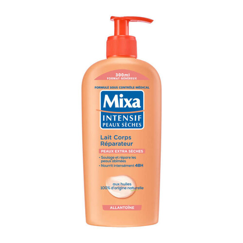 Mixa Lait Corps Réparateur Peaux Extra Sèches 300ml