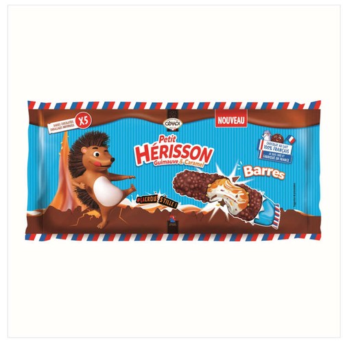 Cémoi Petit hérisson Guimauve caramel 142g