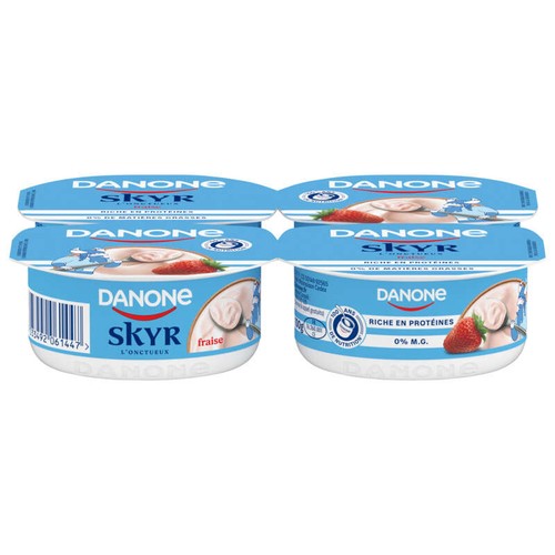 Danone Skyr Fraise 4x100g