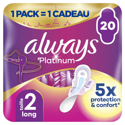 Always Serviettes Hygiénique Taille 2 Ultra Long