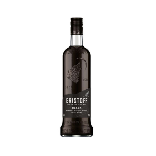 Eristoff Black Vodka 70cl