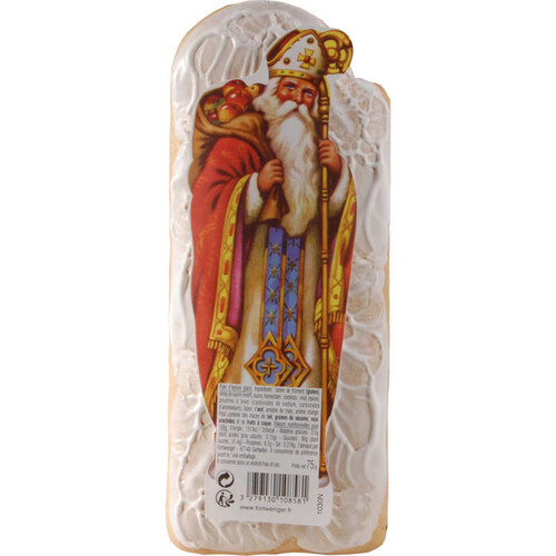 Fortwenger Saint Nicolas Pain d’épices Glacé (19cm) 75g