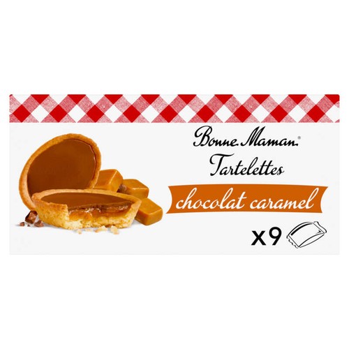 Bonne Maman Tartelettes chocolat caramel 135g