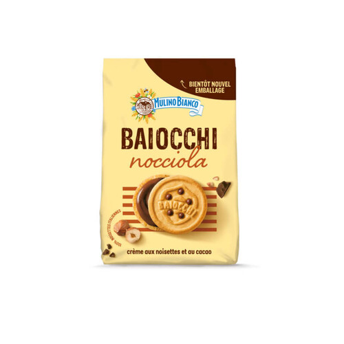 Mulini bianco biscuits baiocchi nocciola 260g