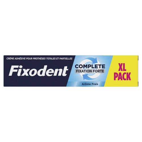 Fixodent Crème Adhésive Pour Prothèses Complete Fraîcheur 70ml