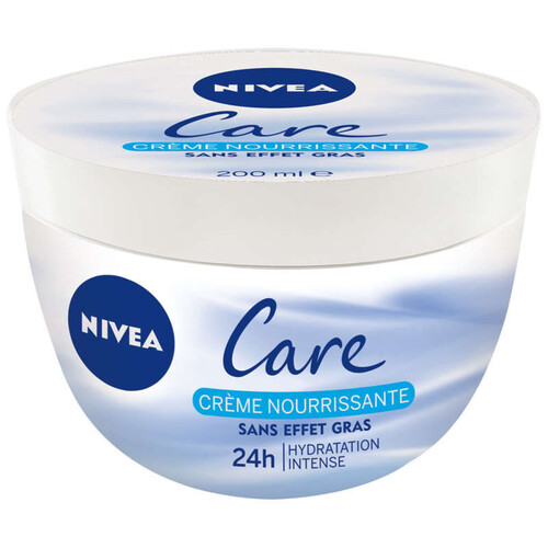 Nivea Crème visage & corps, nutrition intense, absorption rapide. 200ml