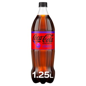 Coca-Cola Cherry Sans Sucres La Bouteille de 1,25L
