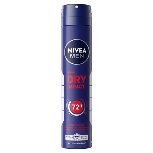 Nivea Men Déodorant spray dry impact 72h 200ml