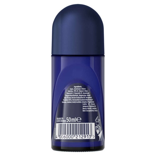 Nivea Men Déodorant Bille Homme Anti-transpirant 72H Dry Impact 50ml