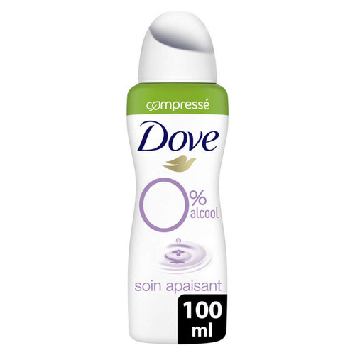 DOVE Déodorant Femme Spray Compressé Soin Apaisant 100ml