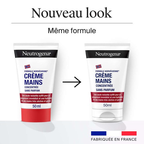 [Para] Neutrogena Crème Mains Concentrée sans Parfum 50ml