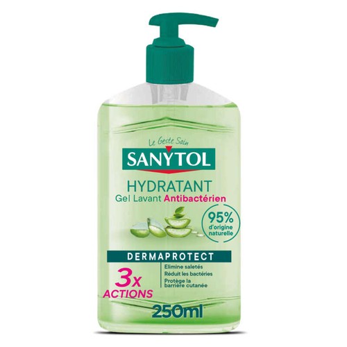 Sanytol Gel Lavant Antibactérien 250ml