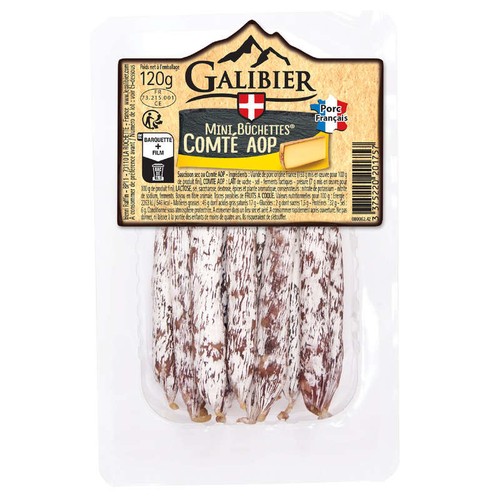 Galibier Mini Bûchettes au Comté 120g