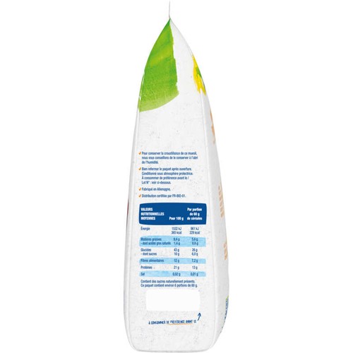 Bjorg Muesli Protéines, Soja, Dattes, Fruits Rouges, Bio 375g