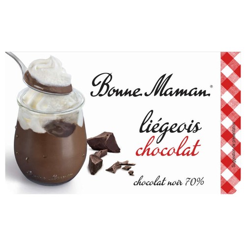 Bonne Maman Liégeois Chocolat 2x105g