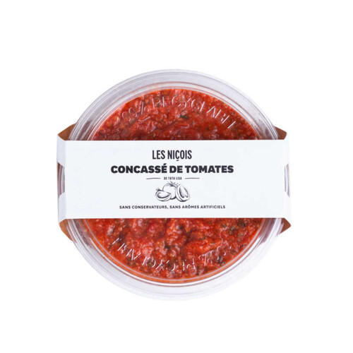 Les Niçois Concassé de tomates 180g