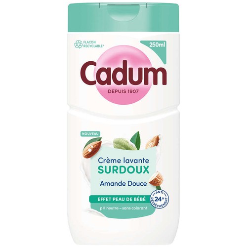 Cadum Crème lavante surdoux amande douce 250ml