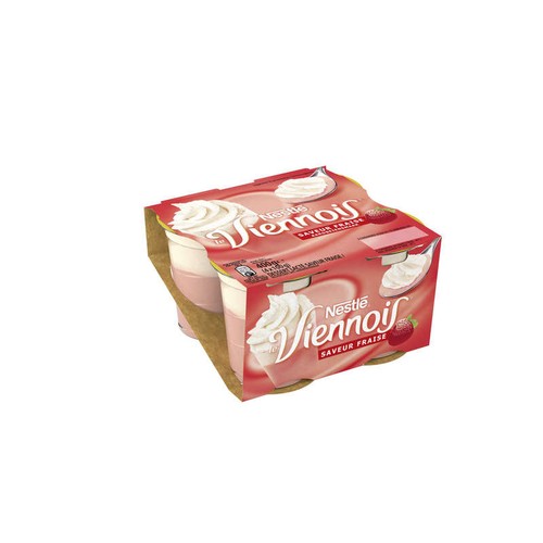 Viennois Liégeois fraise 4x100g