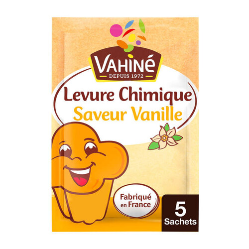 Vahiné Levure Chimique Saveur Vanille 8g 