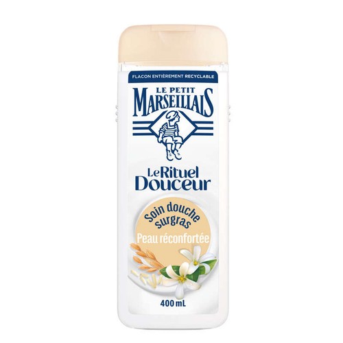 Le Petit Marseillais Soin Douche Lait de Riz et jasmin 400ml