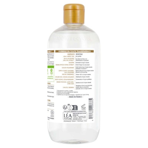 SO'BiO Étic Eau micellaire anti-âge Précieux à l'Argan 500ml