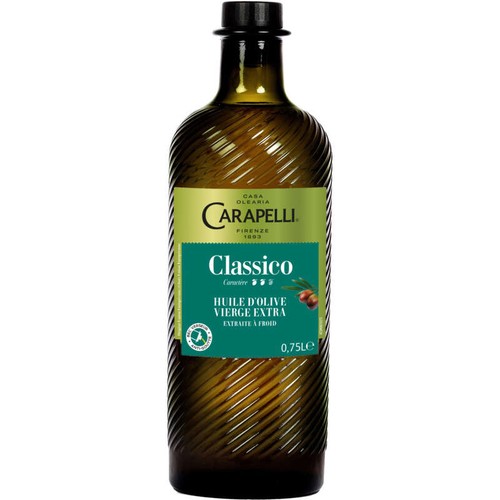 Carapelli  Huile d’olive Vierge Extra Classico 75cl