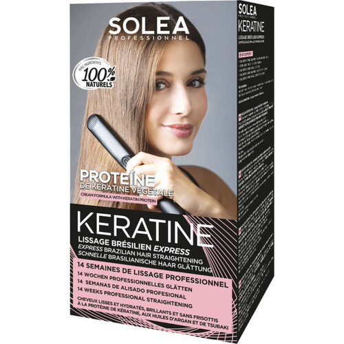 Solea Professionel kératine lissage Brésilien express