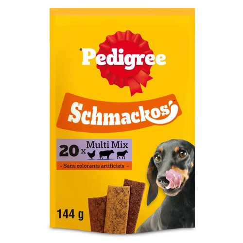 Pedigree Schmackos Friandises pour chien x20 144g