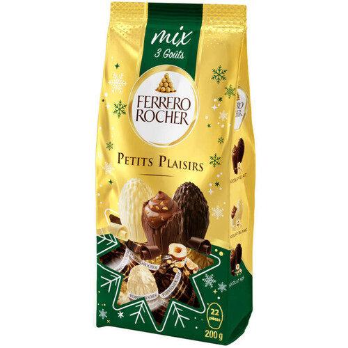 Ferrero Rocher Petits Plaisirs Mix 3 Goûts 22 pièces 200g